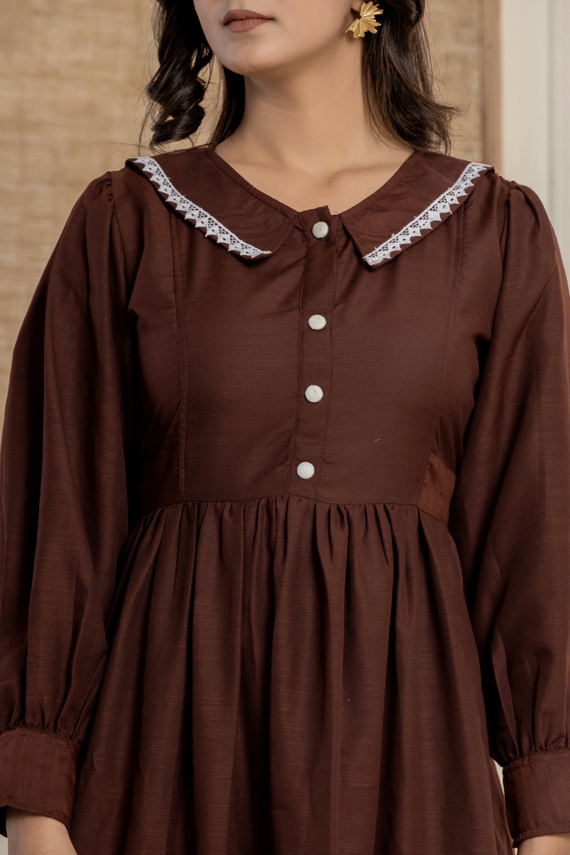 CLASSIC VINTAGE STYLE BROWN – Hebe Fashions CLASSIC VINTAGE STYLE BROWN – Hebe Fashions