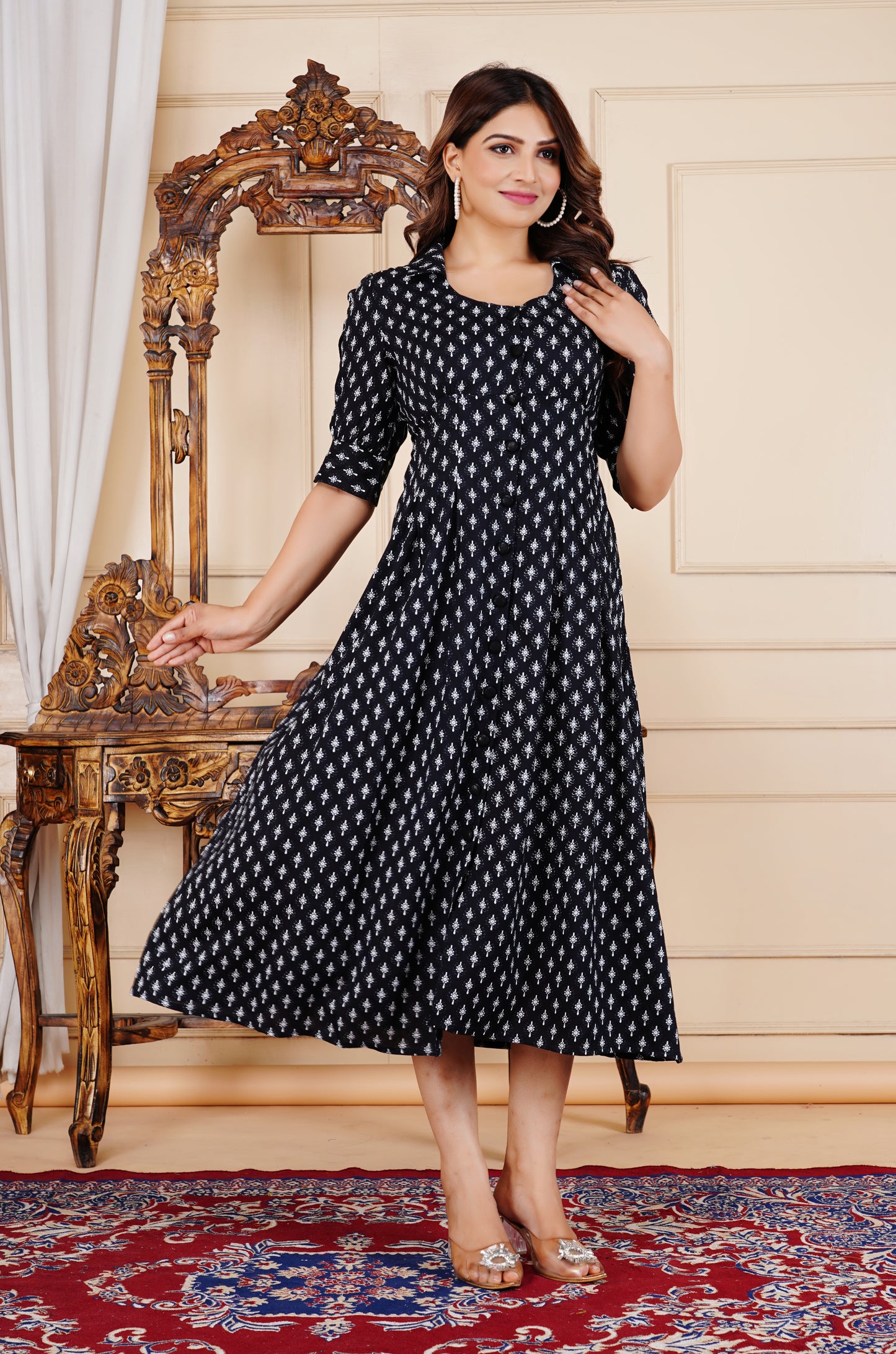 FLORAL SHIRT RETRO WEAR