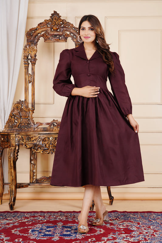ROYAL VICTORIAN STYLE MAROON