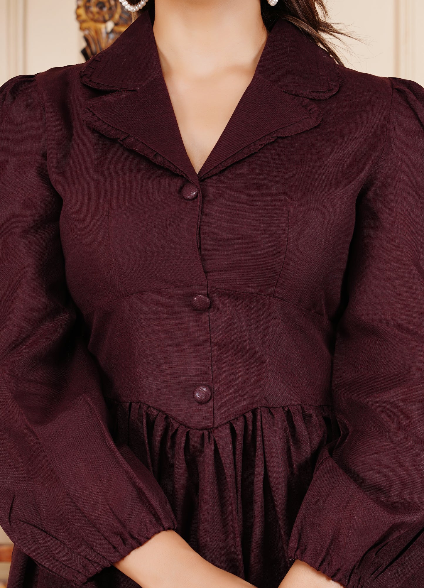 ROYAL VICTORIAN STYLE MAROON